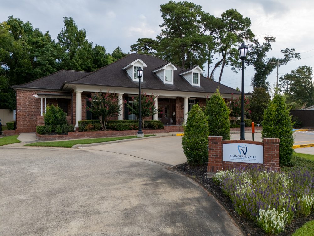 Risinger & Valls Orthodontic Specialists office exterior in Beaumont, TX